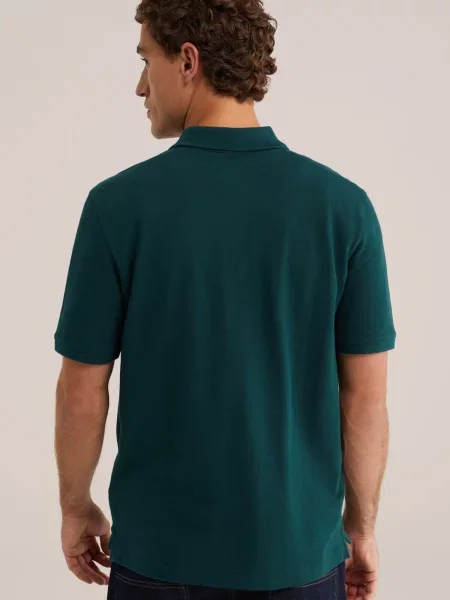 WE Fashion Tričko tmavozelená