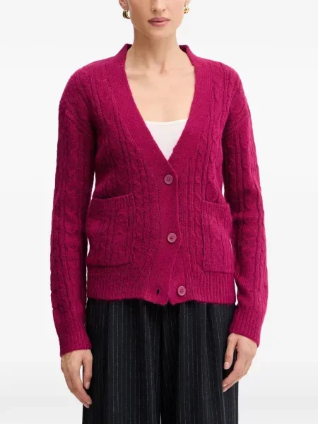 Cardigan Silvian Heach tricotate roz