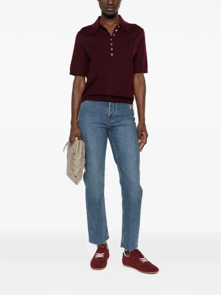 Scurt top Maje violet