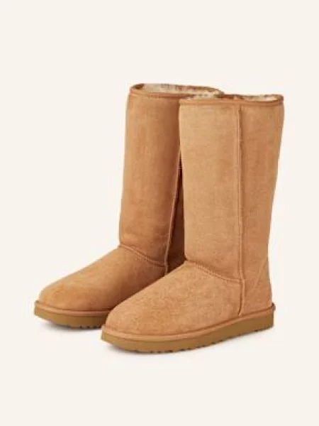 Klasické mušketýrské kozačky Ugg hnědé