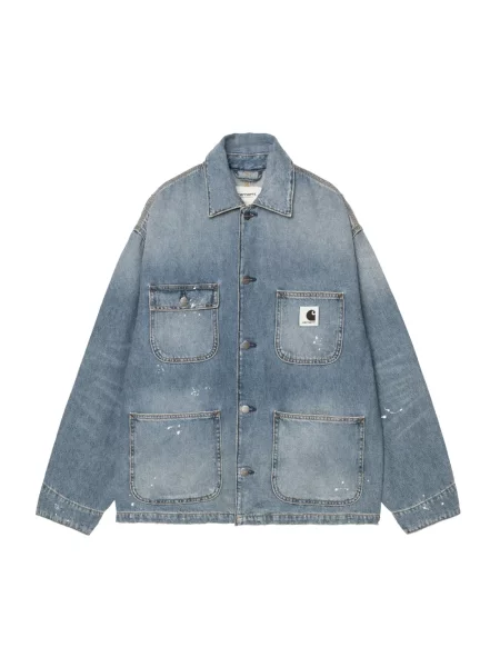 Kurtka Carhartt Wip niebieska