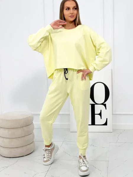 Pantaloni Kesi galben