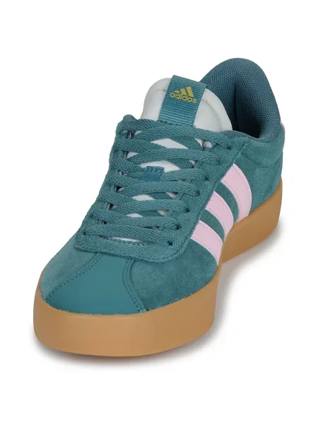 Tenisice Adidas od brušene kože zelena