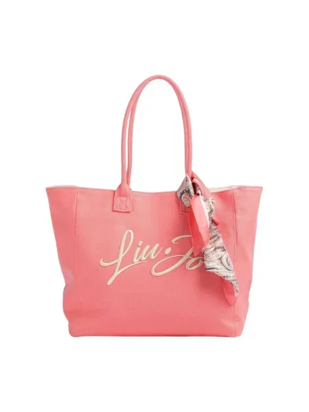 Liu Jo torebka shopper różowa