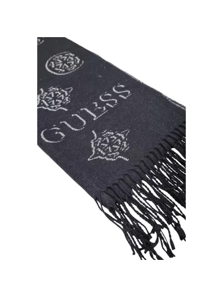 GUESS Fular CARMELLA / alb negru