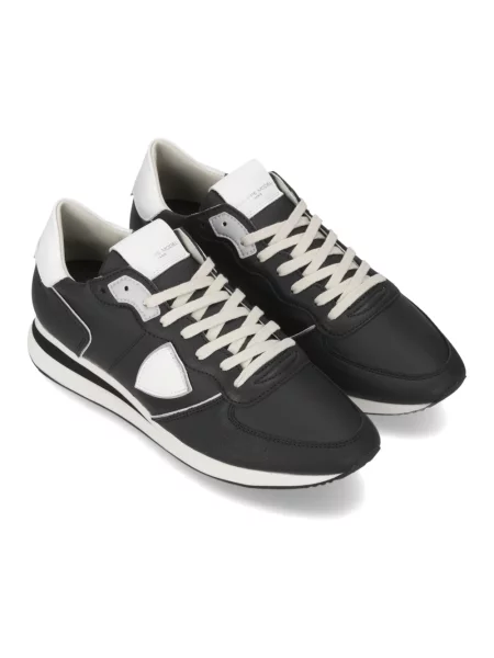 Buty do biegania Philippe Model skórzane do biegania czarne