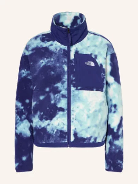 The North Face Fleecová Mikina Yumiori modrá / tyrkysová bílá