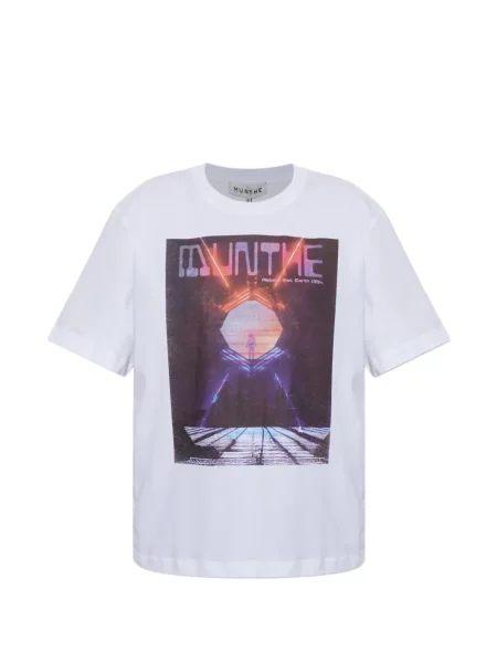 Tricou Munthe cu imagine alb