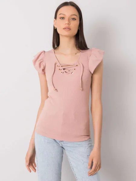Bluză Fashionhunters roz