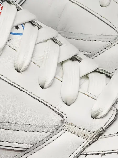 Sneakerși Htc Los Angeles din piele alb