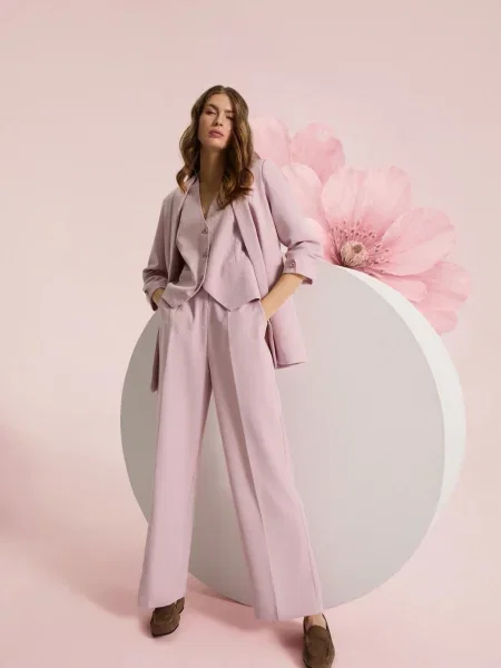 Pantaloni Marisse roz