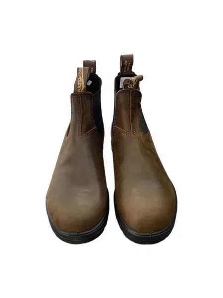 Botki Blundstone skórzane retro brązowe