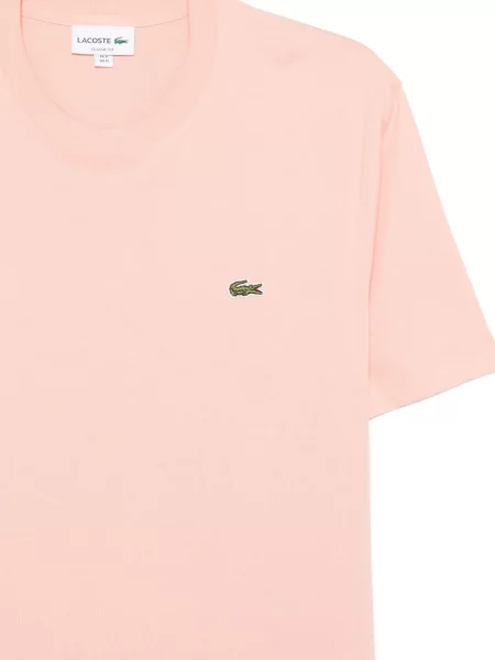 Tricou Lacoste cu autograf roz