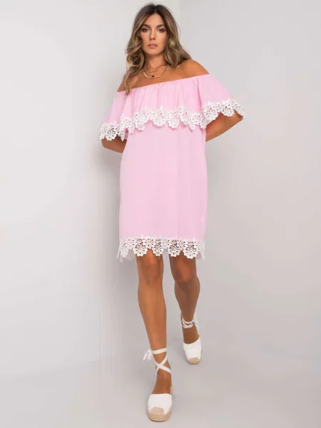 Rochie Fashionhunters de costum roz