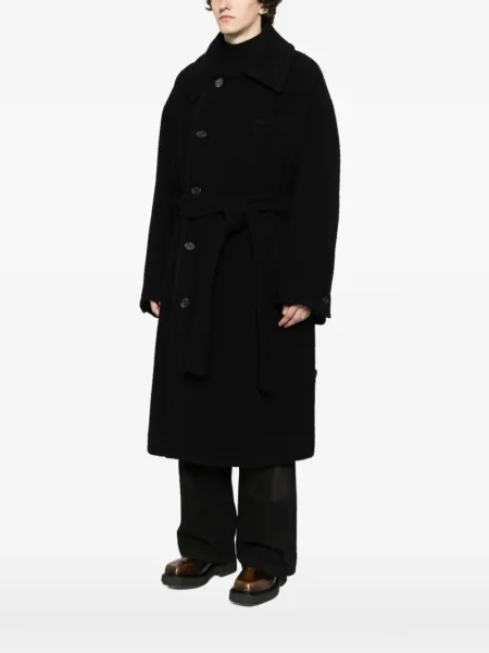 Bouclé kabát Songzio černý