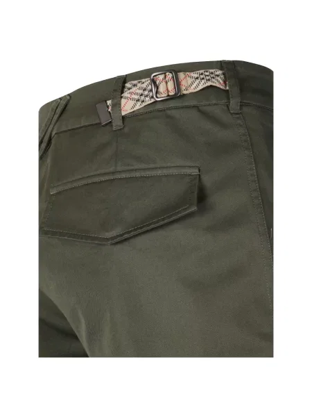 Spodnie Burberry zielone