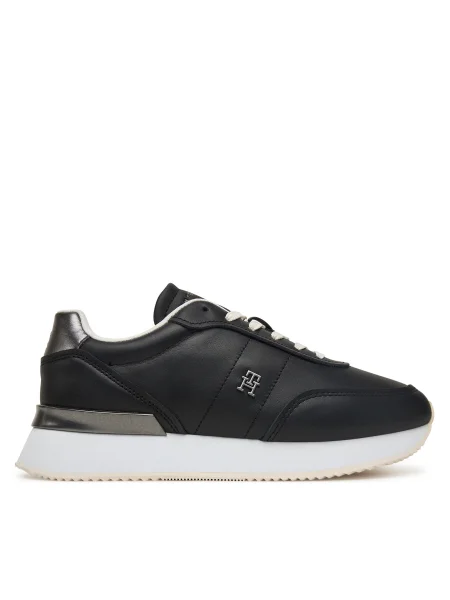 Női cipők Tommy Hilfiger Chic Fashion Runner black. Méret: 39 EU fekete