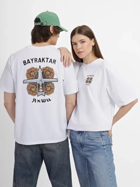 INTERTOP Футболка Унісекс без підкладки білий