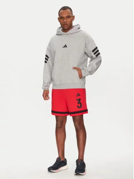 Adidas Mikina Future Icons šedá