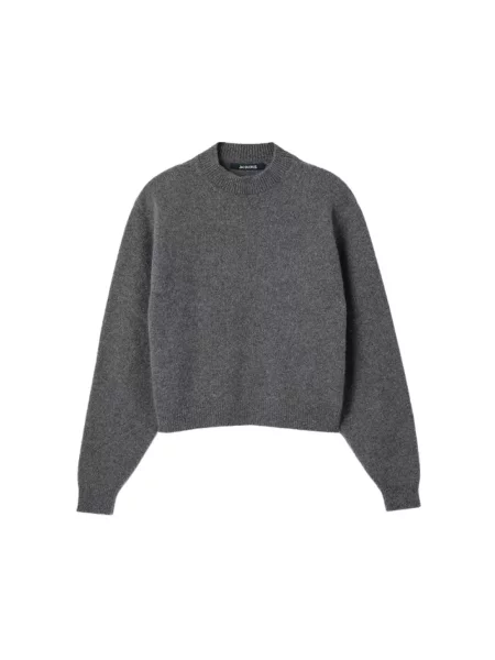 Sweter Jacquemus szary