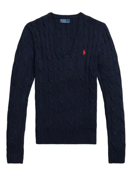 Plačiakojis pledas iš natūralios odos marškinėliai Polo Ralph Lauren žalia