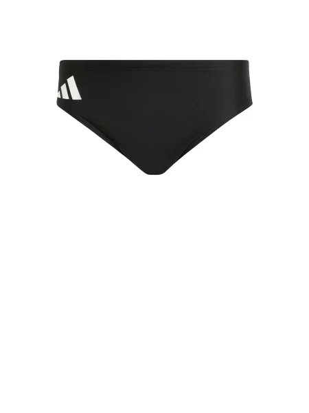 ADIDAS PERFORMANCE Športové plavky spodný diel / biela čierna