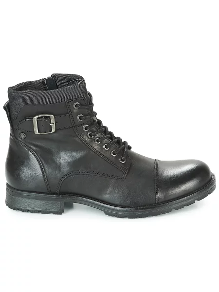 JACK & JONES Šněrovací boty Albany' černá