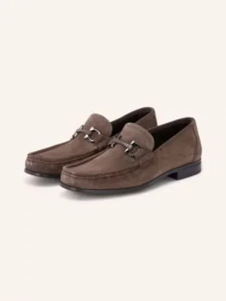 Ferragamo Loafersy Grandioso braun