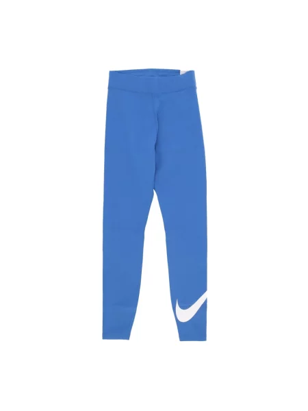 Legginsy Nike z wysoką talią niebieskie