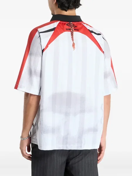 Polo Umbro cu dungi alb