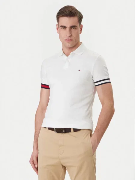 Polokošile Tommy Hilfiger bílé
