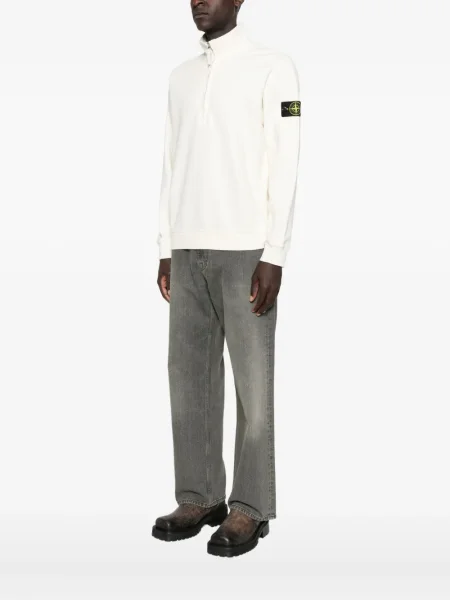 Hanorac cu fermoar Stone Island cu strasuri