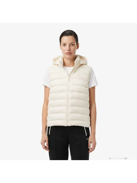 Lacoste жилет бежевий