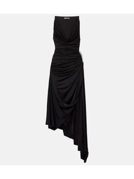 Rochie David Koma de cristal negru