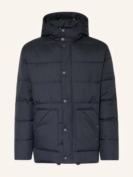 Barbour Prošívaná Bunda tmavě modrá