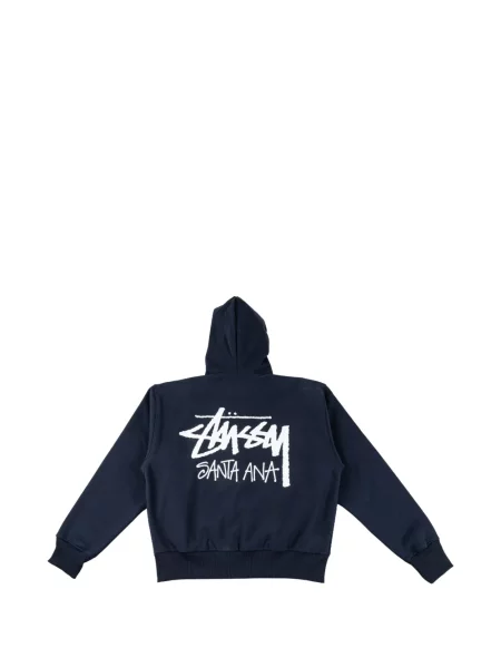 Hanorac cu glugă Stüssy albastru