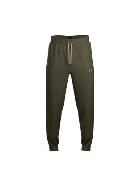 BOSS spodnie lounge z Mix&Match Pants zielone