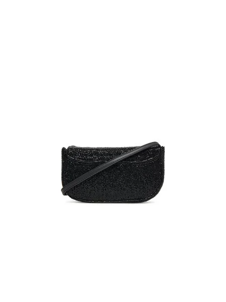Tommy Hilfiger Kabelka Party Le Mini Crossover Beaded čierna