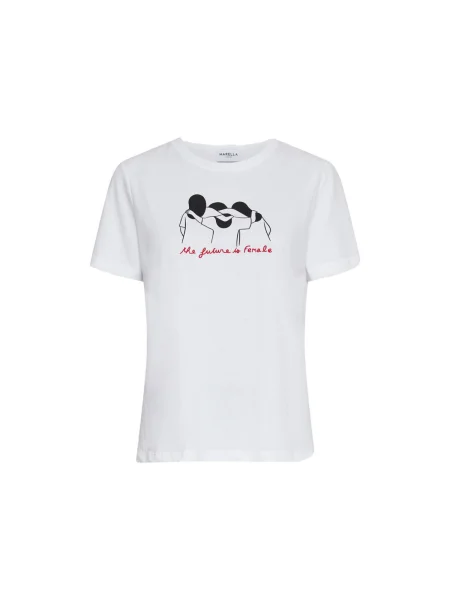 Tricou Marella alb