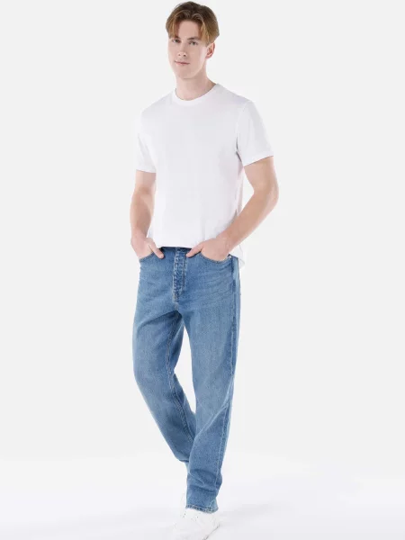 Джинси Colin’s комбінований верх блакитний