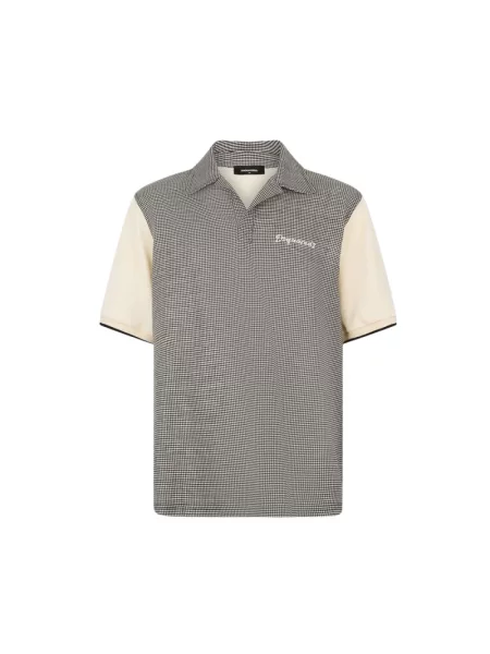 Koszulka polo Dsquared2 beżowa