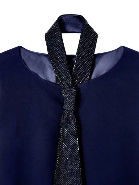Jakna Giorgio Armani sa šljokicama veze plava