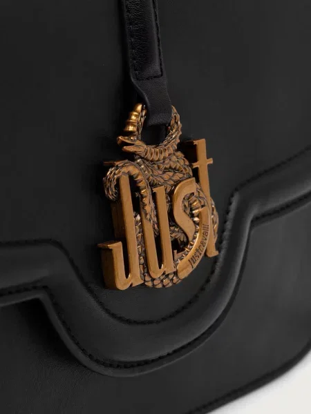 Кожаная сумка через плечо Just Cavalli