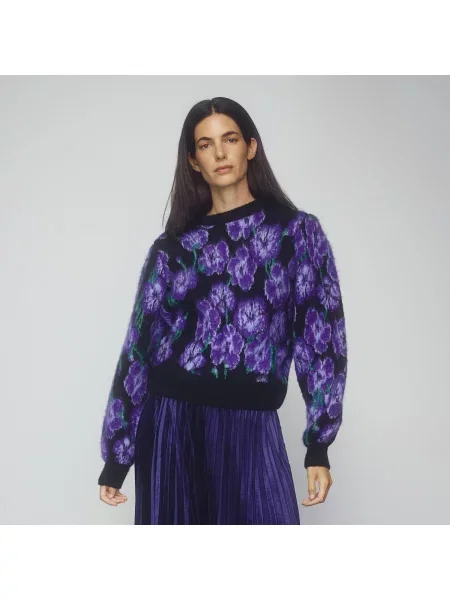 Reserved Vzorovaný svetr vícebarevná