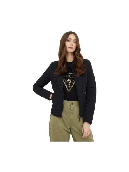 Kurtka Guess Jeans Vona Jacket Jet Black S czarne
