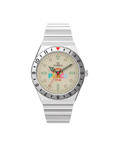 Pολόι Timex ασημί