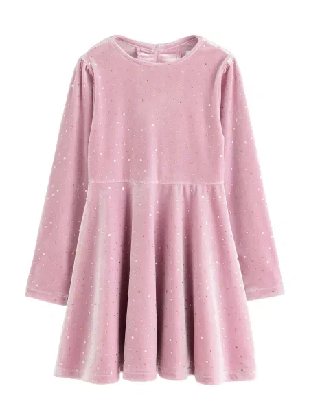 Next Rochie / argintiu roz