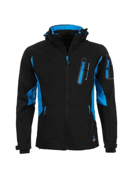 Geacă Peak Mountain softshell negru