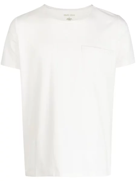 Tricou Private Stock alb