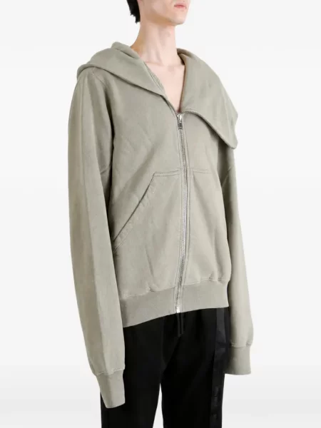 Ασύμμετρο hoodie Rick Owens Drkshdw γκρι